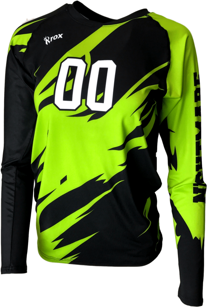 Lime Green And Black Jerseys (1000x1000)