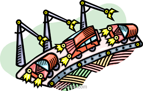 Assembly Line Car Clipart - Clipart Car Assembly Line (480x307)