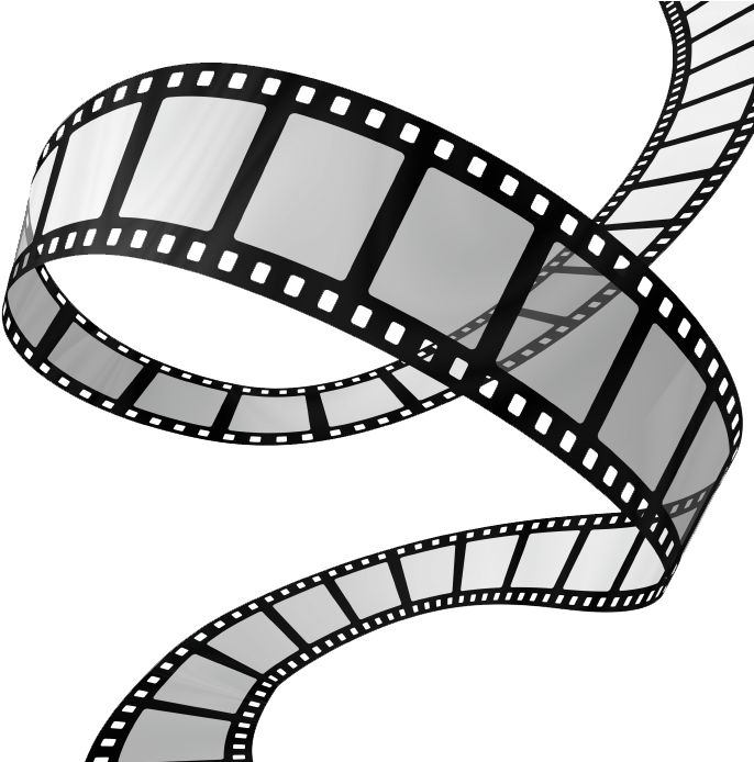 Play Video - Film Reel Clip Art (693x693)