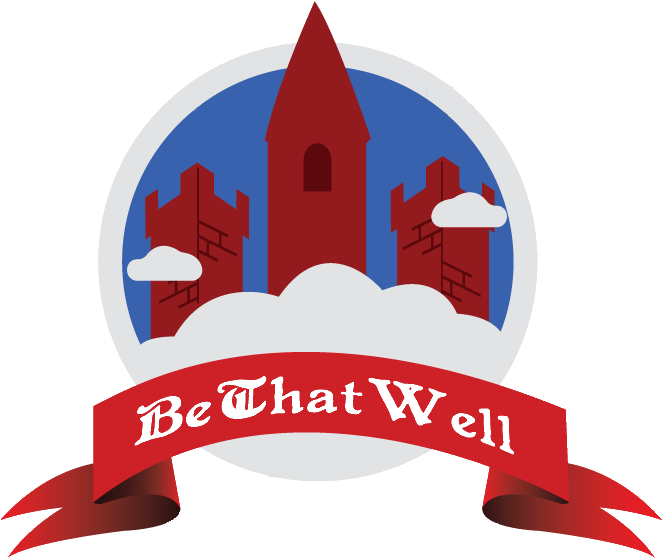 Be That Well Studios - Ribbon Sticker Png (704x609)