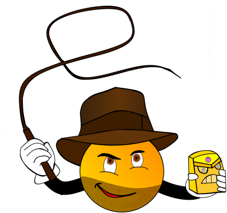 Treasure,gold Jones,harrison Ford - Indiana Jones Smileys (500x442)