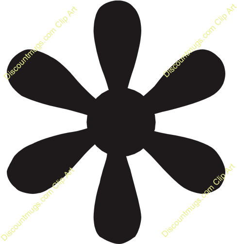 Simple Flower Silhouette (500x500)