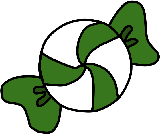 Peppermint Candy, Green And White - Peppermint Candy, Green And White (816x1056)