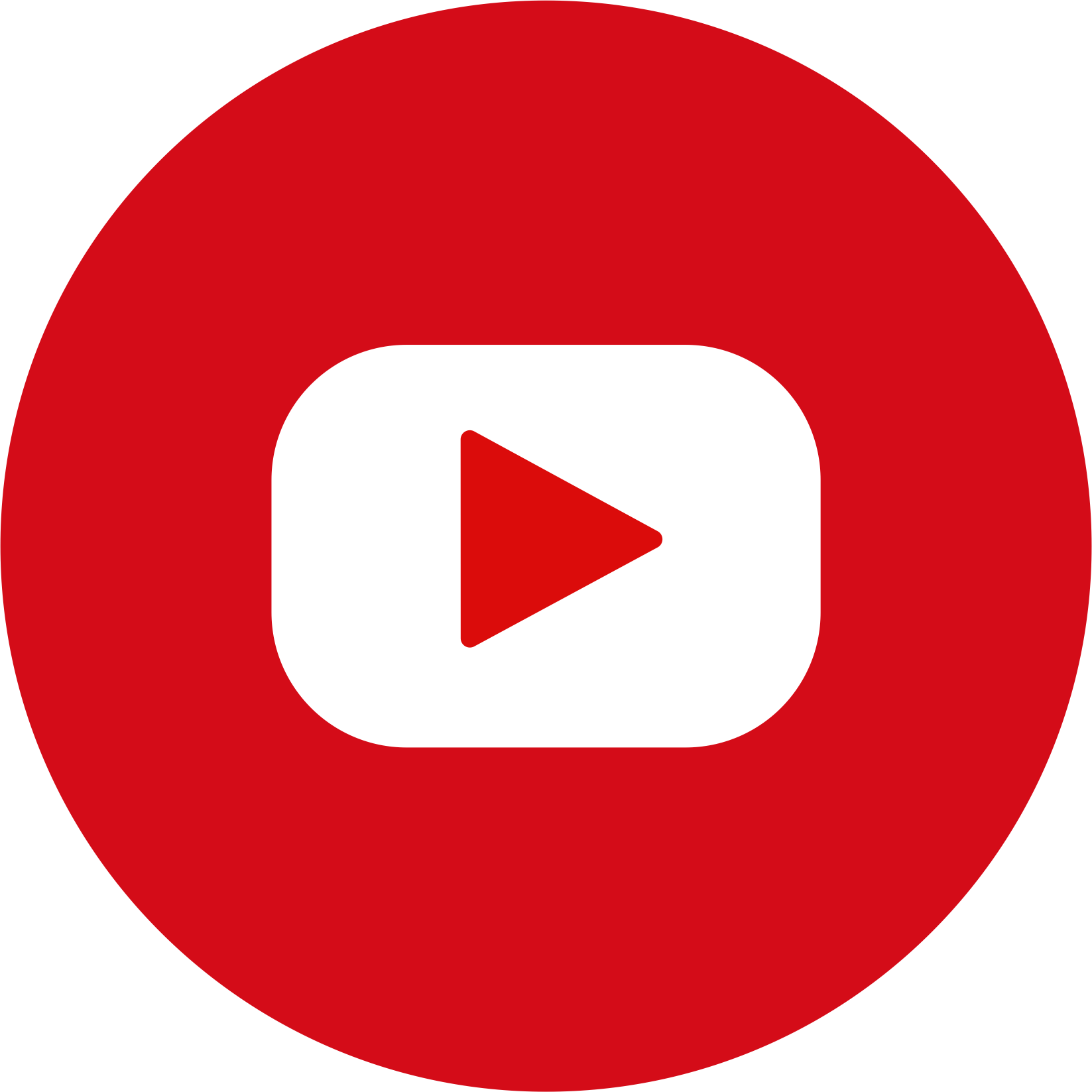 Youtube - Youtube Logo Circle Png (1647x1647)