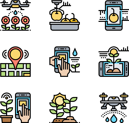 Smart Farm - Giving Hand Icon Png (600x564)