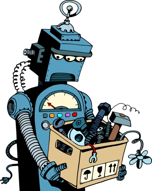 Inchworm Clipart Elementary School - Gerd Team Robot (533x671)