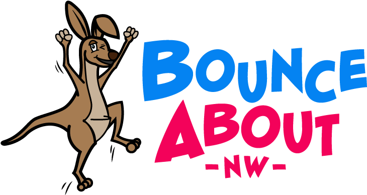 Grays Harbor's Indoor Bounce Playground - Cartoon (800x436)