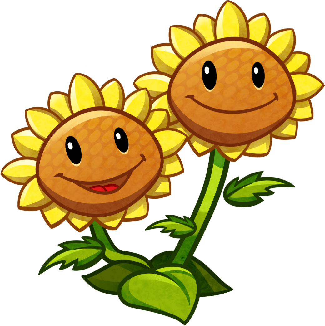 Twin Baby Clipart Free - Plant Vs Zombies Character (1040x1045)