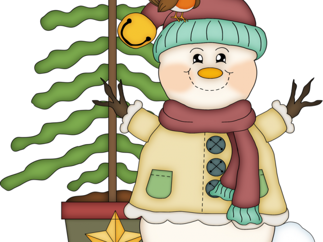 Christmas Clipart Family - Snowman (640x480)