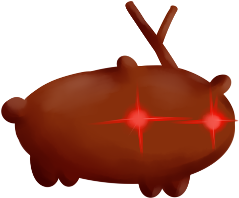 This Little Reindeer-kinda Thing I Sketched Up - Illustration (500x500)