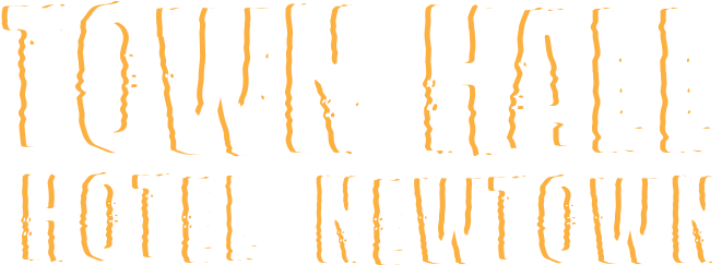 Town Hall Hotel Newtown Logo - Town Hall Newtown (667x293)