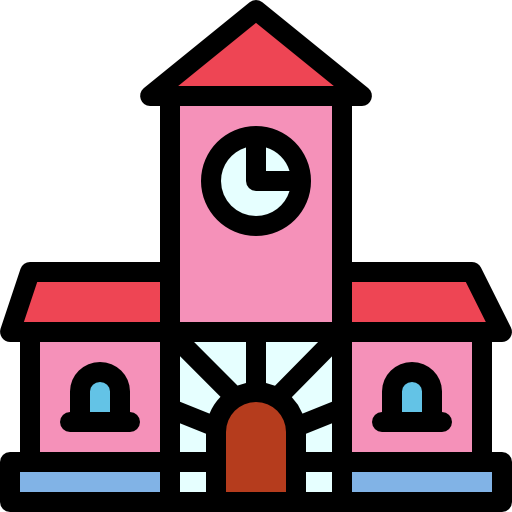 Town Hall Free Icon - Town Hall Free Icon (512x512)