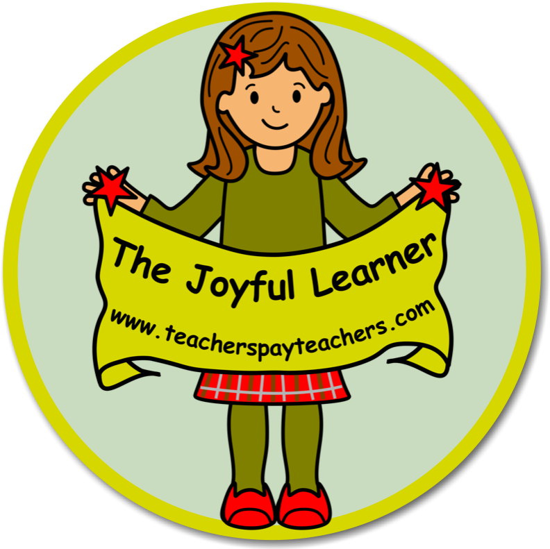 The Joyful Learner Link Button - Cartoon (800x800)