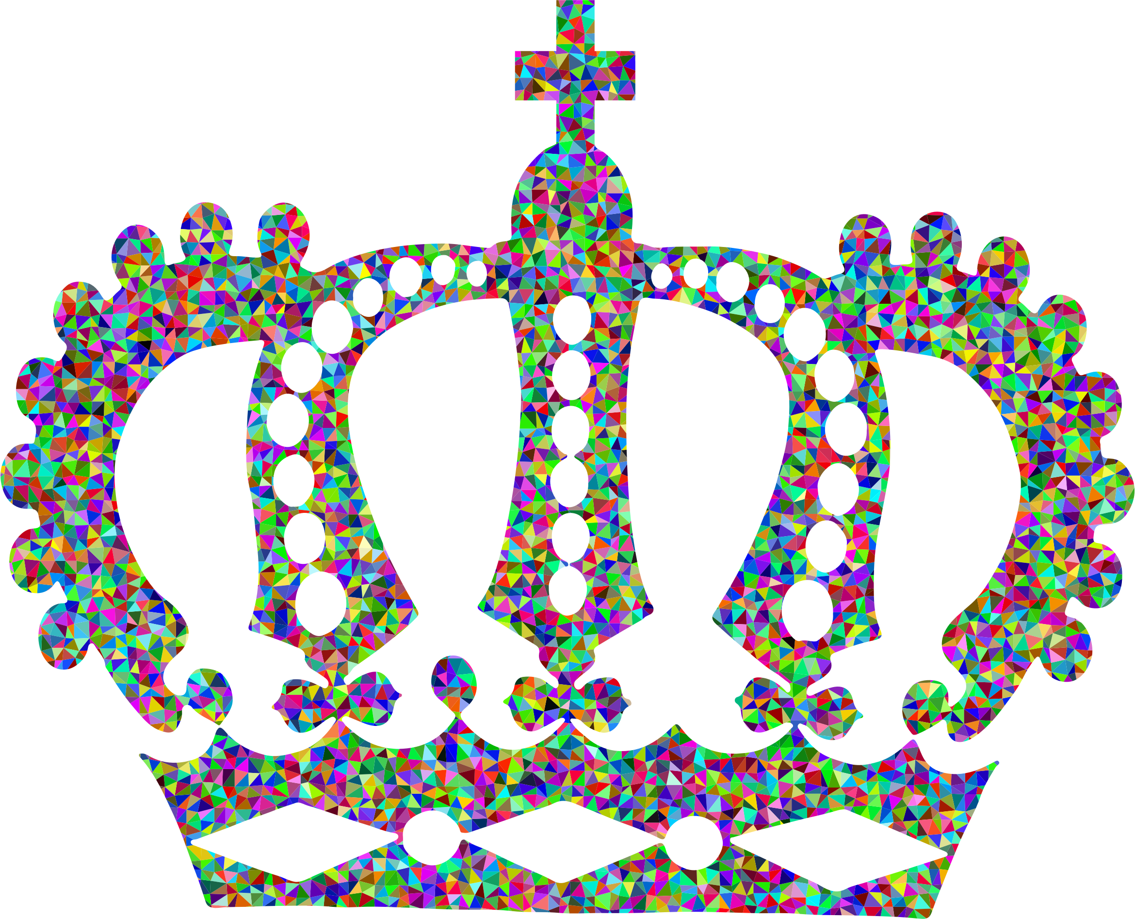Crown Clipart Teal - King Crown Silhouette Png (2340x1894)
