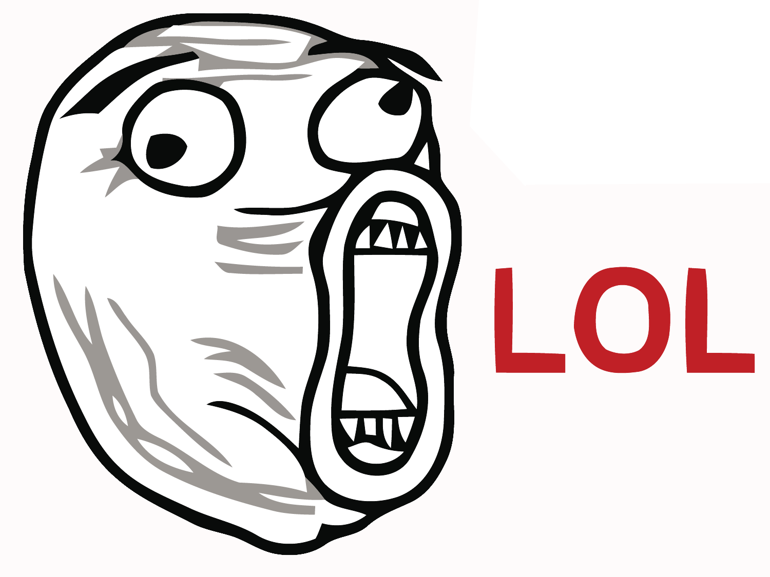 Hight Resolution Of Lol Transparent Background - Lol Meme (1500x1125)