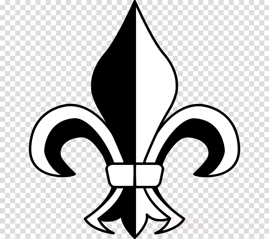 Flor De Lins Png Clipart New Orleans Saints Fleur De - Free Sleeping Cat Clipart (900x800)