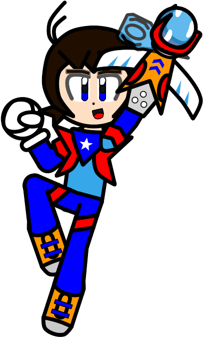 Nova Starrise Armatelum Pose Artwork By J5thehyperforce - Cartoon (720x720)