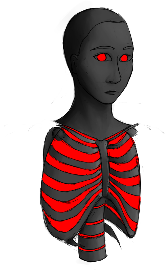 Cage Of The Rib By Toxiclily11 - Illustration (794x1007)