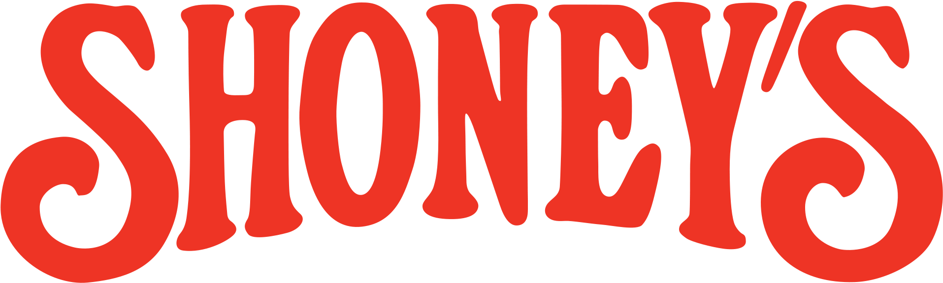 Shoney's Offers A Free All-american Burger To Veterans - Rick And Morty Shoney's Logo (2000x659)