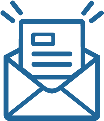 Open Envelope Icon White Png (428x440)
