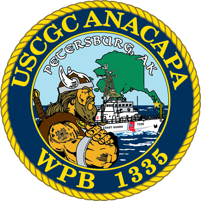 Uscgc Anacapa Wpb 1335 Petersburg Ak - Key Biscayne (676x676)