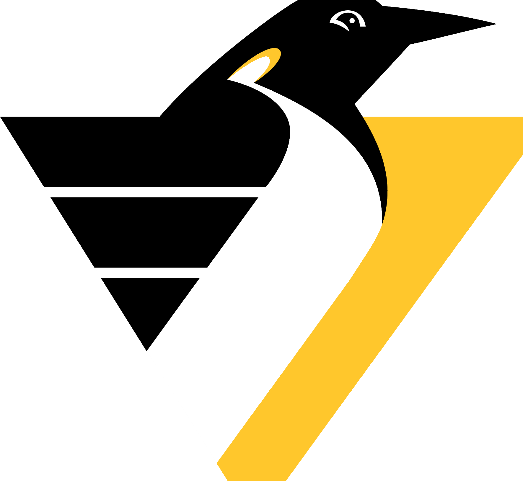 This Logo Was Designed By Vance Wright Adams And Associates - Pittsburgh Penguins (1771x1629)