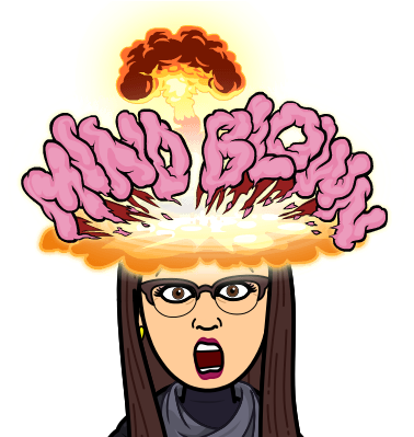 So This Leaves Me With The Problem What Could I Tell - Mind Blown Emoji Gif (398x398)
