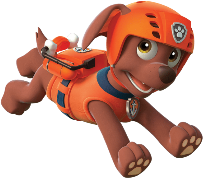 Free Png Download Paw Patrol Zuma Png Cartoon Clipart - Paw Patrol Zuma Png (850x740)