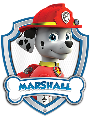Paw Patrol Marshall Png - Paw Patrol Cap N Turbot (362x415)