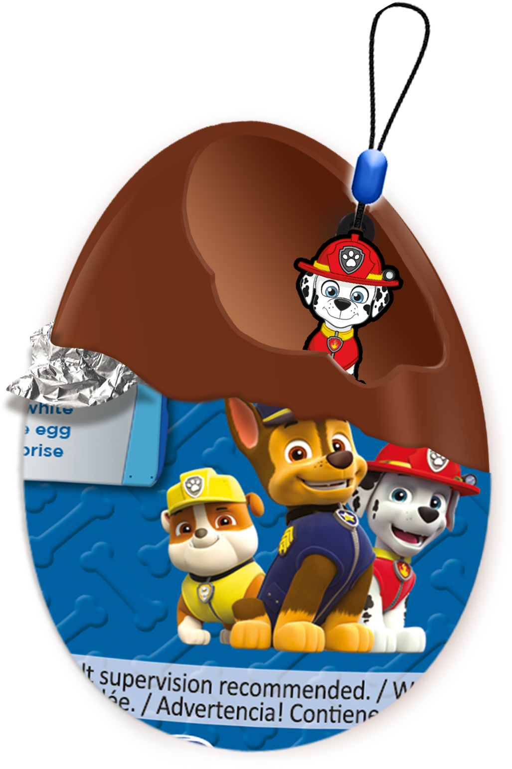 Paw Patrol Chocolate Egg - Surprise Eggs Chocolate Egg Hello Kitty (1084x1554)