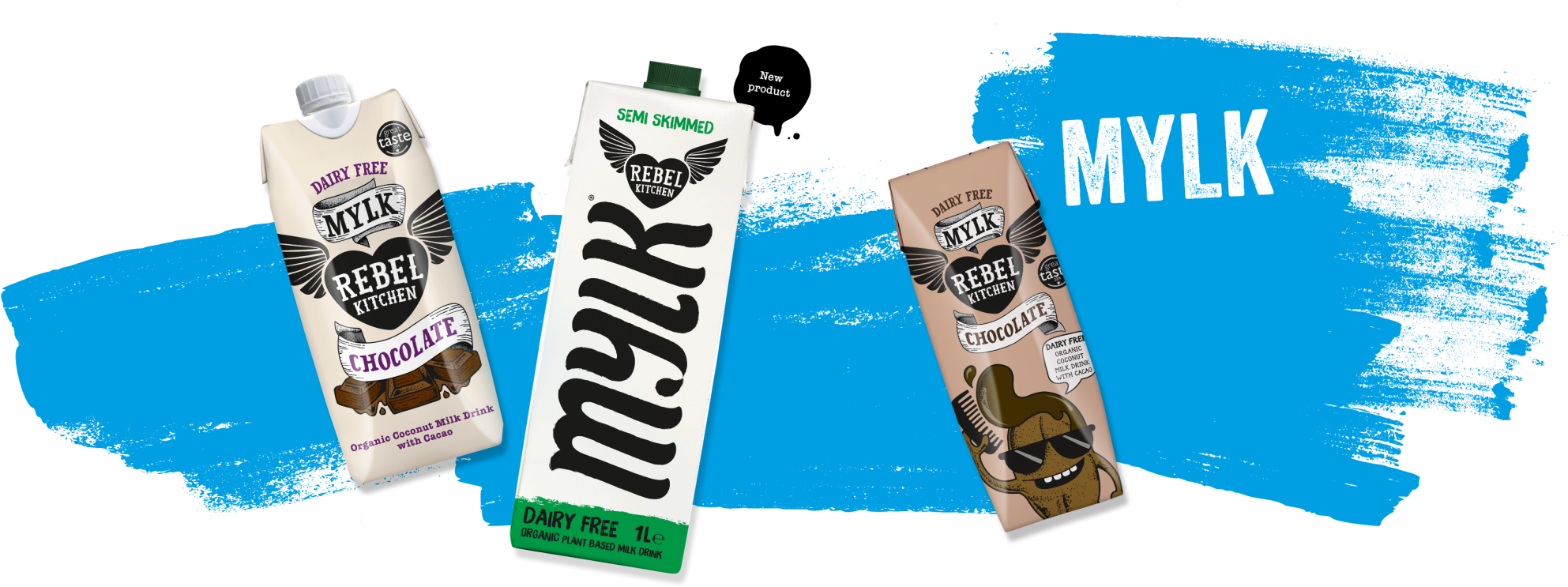 Dairy Free Organic Coconut Milk Drinks - Little Rebels Milk (2000x821)
