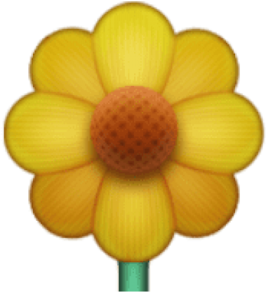 Free Png Download Ios Emoji Blossom Clipart Png Photo - Emoji Iphone Png Flores (480x502)