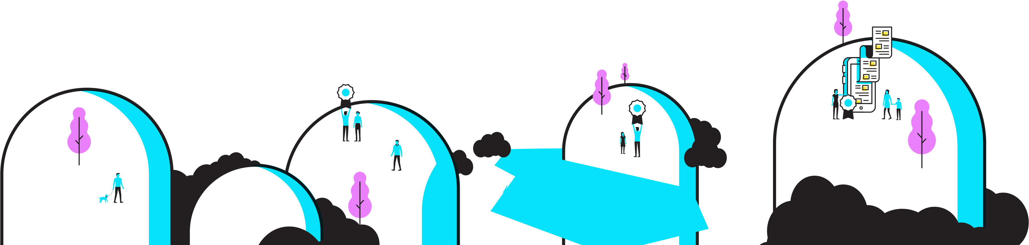 Join The Conversation In The Official Narrative Community - Illustration (4400x1012)