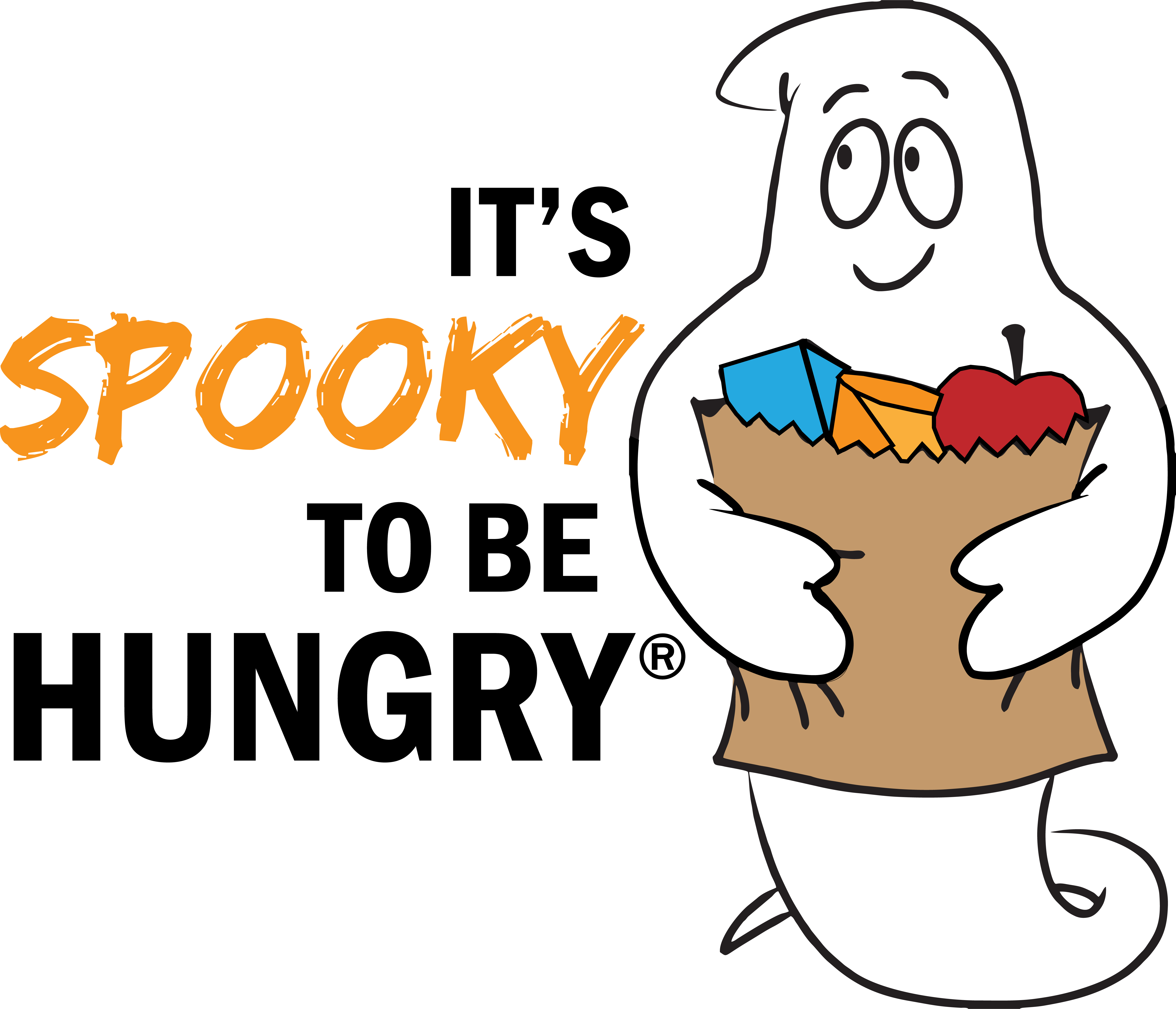 Spooky To Be Hungry - Ayo Sekolah (5677x4871)