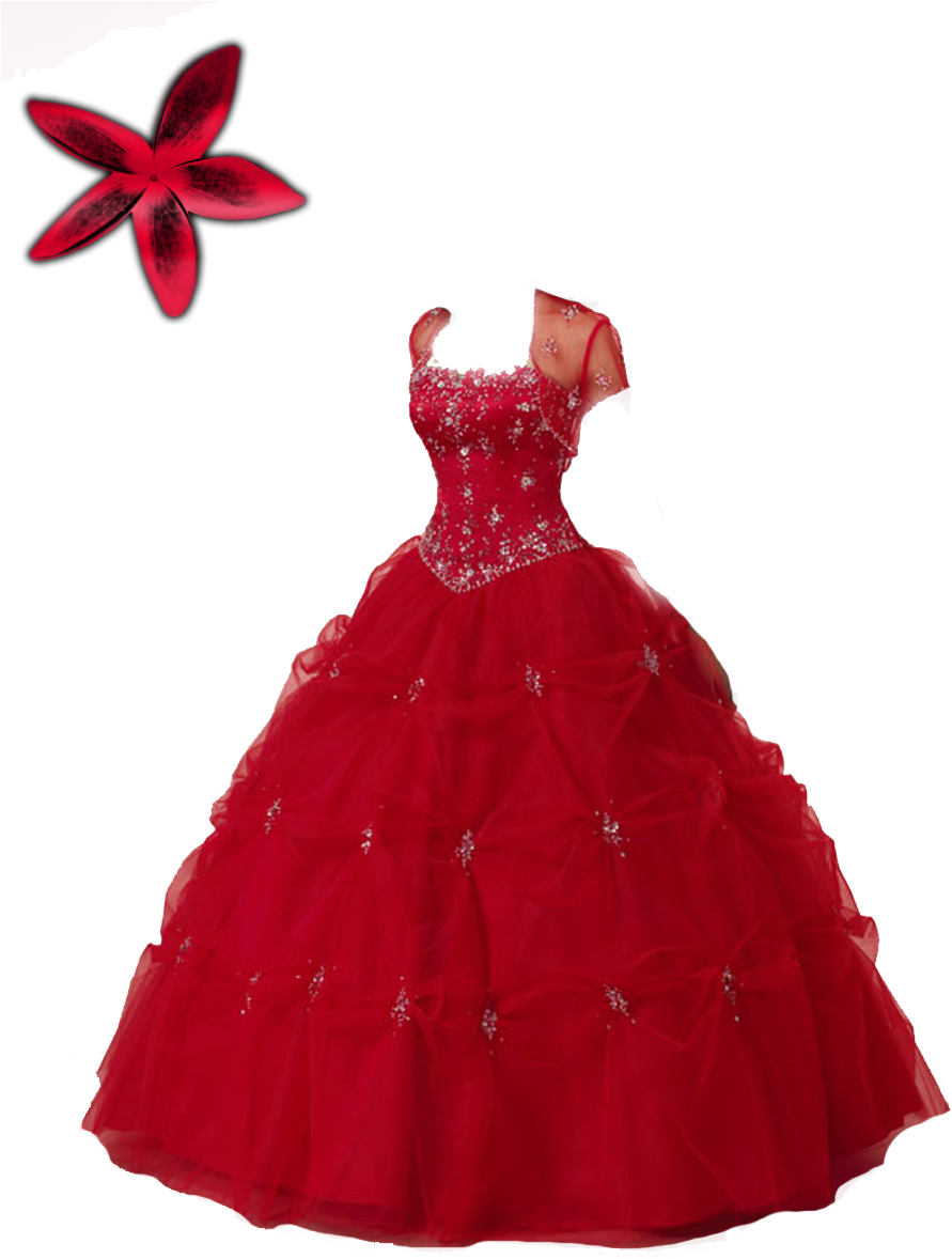Dress Clipart Gown - Princess Dress Png Hd (900x1275)