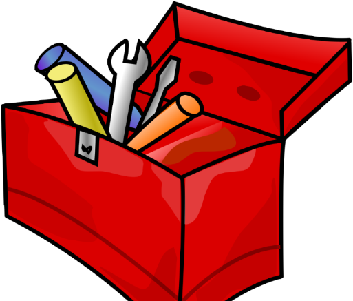 English Teacher's Essential Toolkit - Toolbox Clipart (606x455)