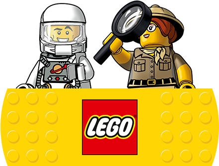 Image Character Silhouette - Lego Logo (440x515)