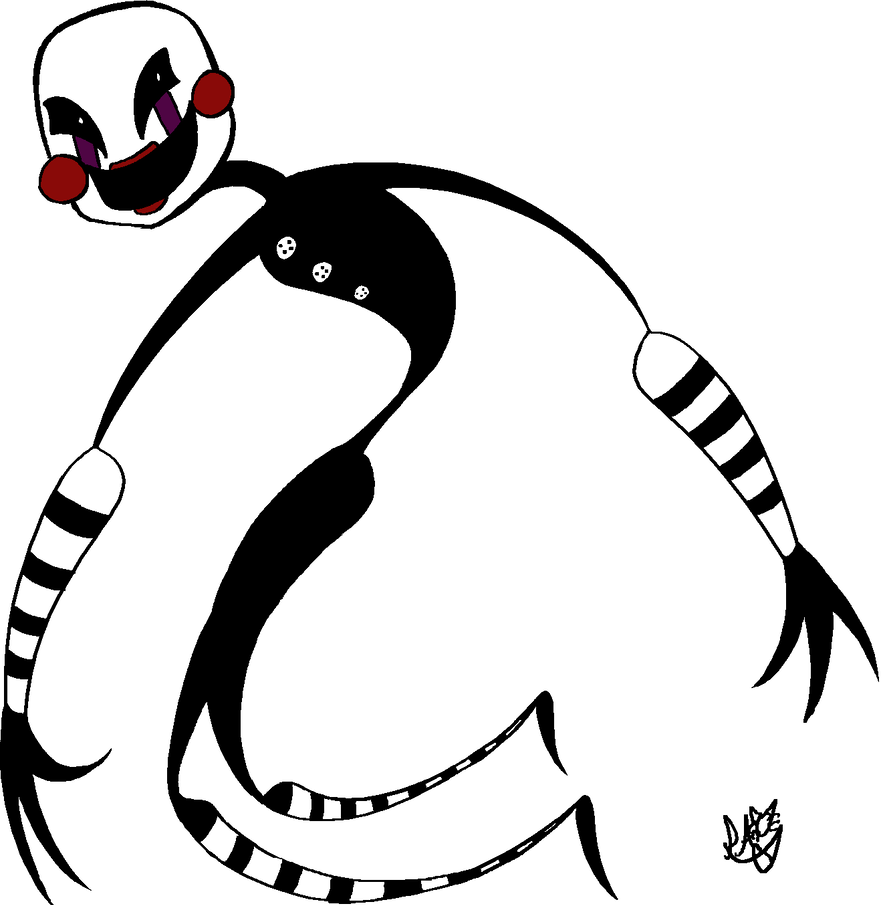 The Marionette Fnaf By Kittylover9399 - Five Nights At Freddy's (883x905)