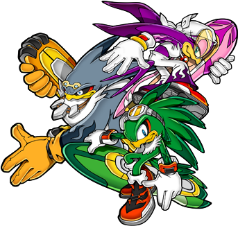 Https - //static - Tvtropes - Org/pmwiki/pub/images/ - Sonic Riders Zero Gravity Artwork (350x345)