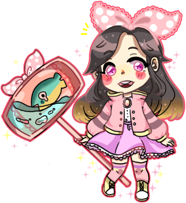 My Christmas Gift For @cafhune Because She Made Me - Cartoon (400x568)