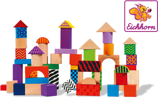 Eichhorn Goes Bankrupt And Approaches Simba Toys - Klocki Drewniane W Wiaderku (536x369)