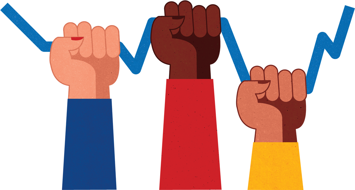 Get Data In Front Of People And They Get Excited - Illustration (1200x664)