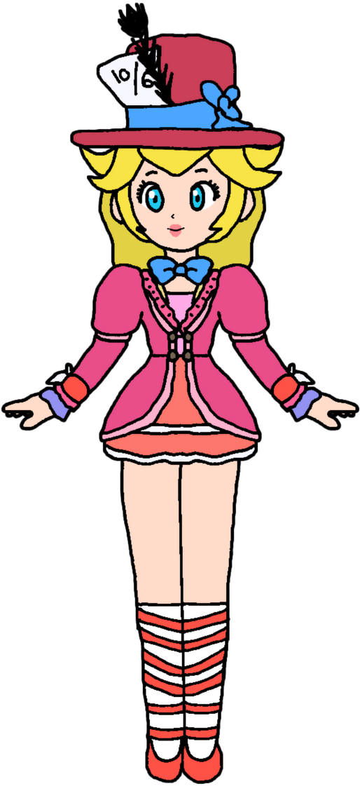 Mad Hatter By Katlime - Cartoon (687x1164)