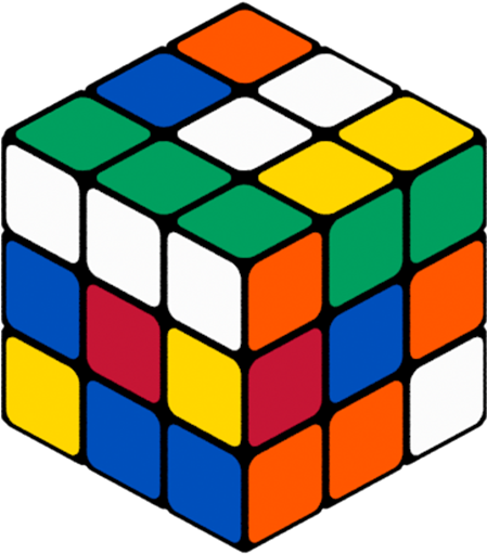 Cube Clipart Rubics Cube - Rubik's Cube Clip Art (512x512)