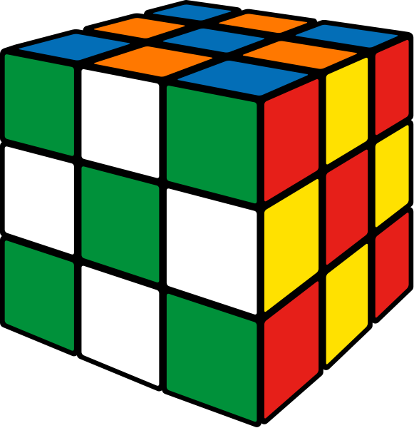 Rubiks Cube Soccer1 - Rubik's Cube (581x600)