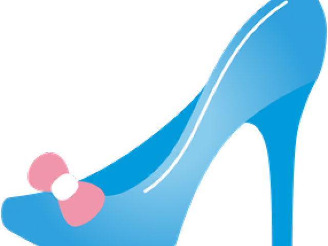 Heels Clipart Cinderella Slipper - Basic Pump (640x480)