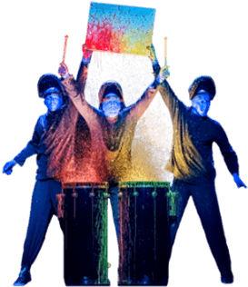 Buy Tickets For Boston Blue Man Group - Blue Man Group Png (585x361)