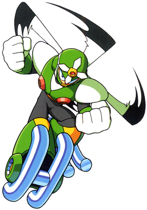 Dwn-038 Gyro Man By Dinoboygreen - Gyro Man Megaman (300x424)