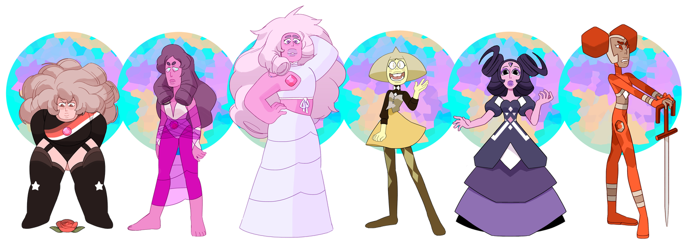 Gemsona Adopts Closed By Hantabe - Cartoon (1426x560)