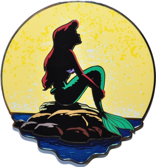Little Mermaid Mandala Svg (600x582)